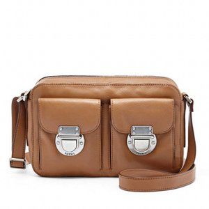 Fossil Tan Crossbody Bag